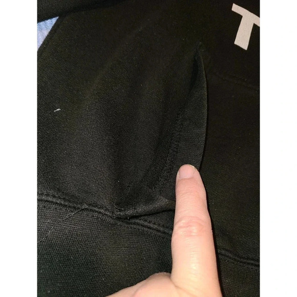 ESY Surf Co. Pullover Hoodie Teen's Size Medium Tiktok Logo Print Long Sleeve -Q - Picture 5 of 7